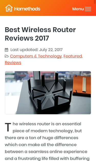 Mobile view