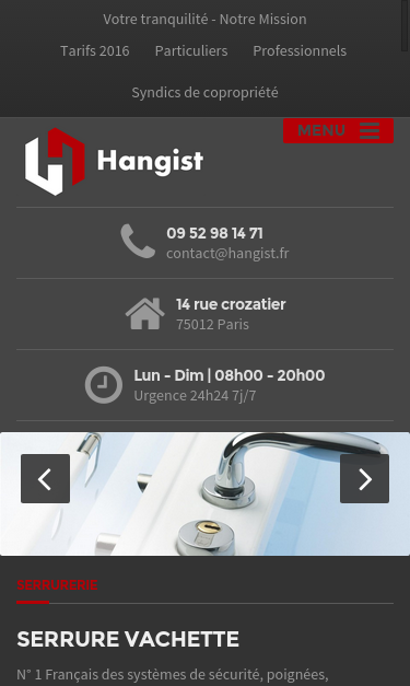 Mobile view