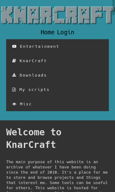 Mobile view