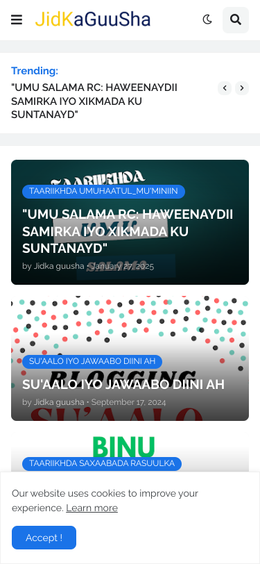 Mobile view