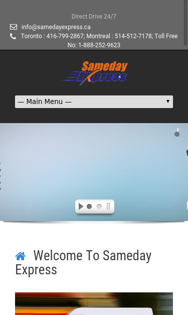 Mobile view