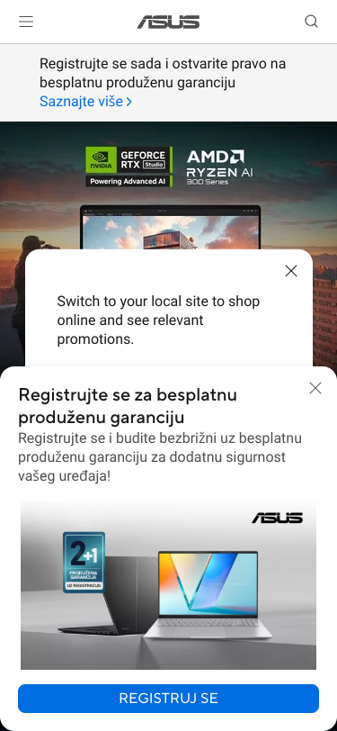 Mobile view