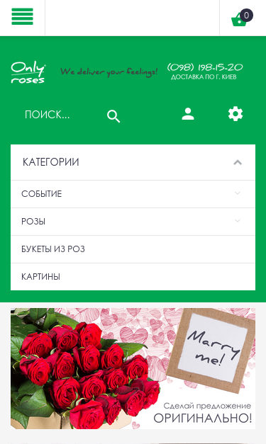 Mobile view