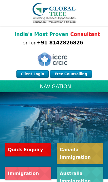 Mobile view