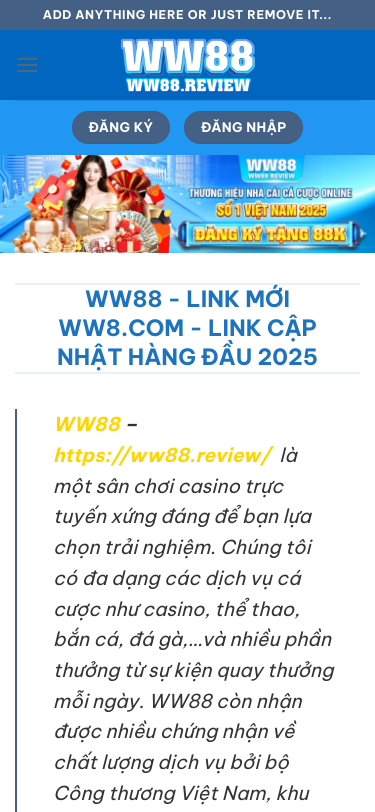 Mobile view