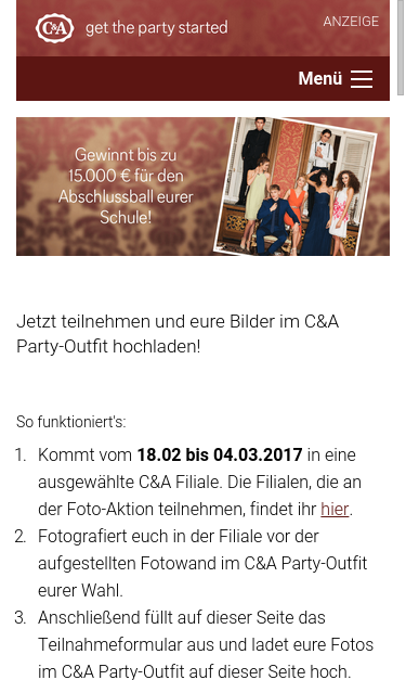 Mobile view