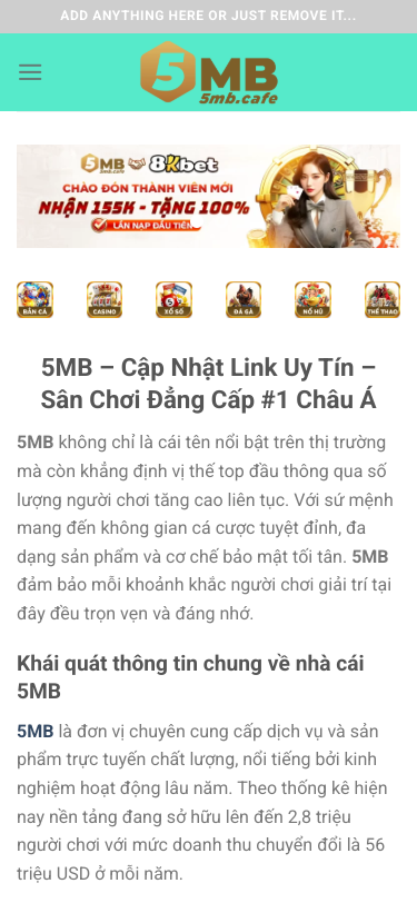 Mobile view