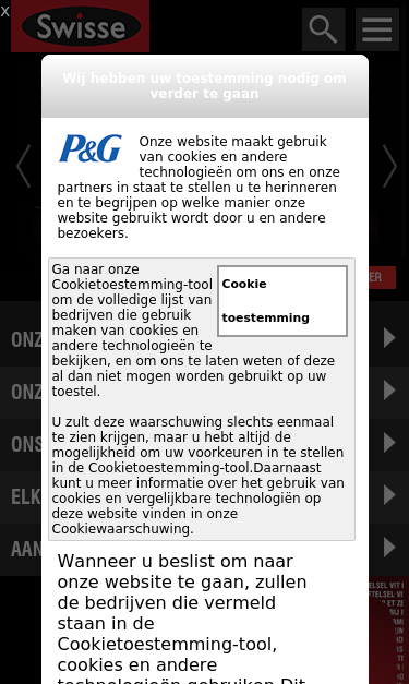 Mobile view