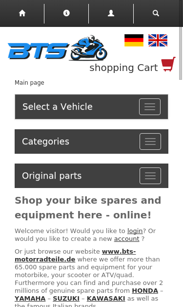 Mobile view