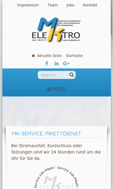 Mobile view