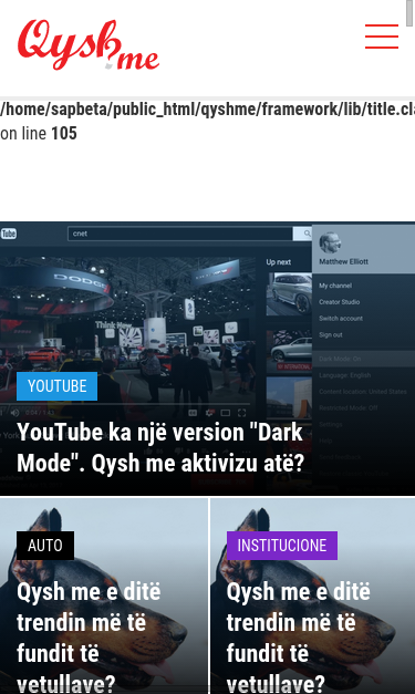 Mobile view