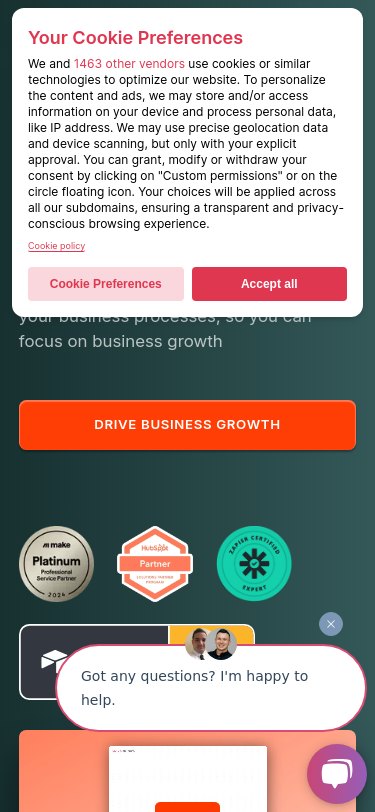 Mobile view