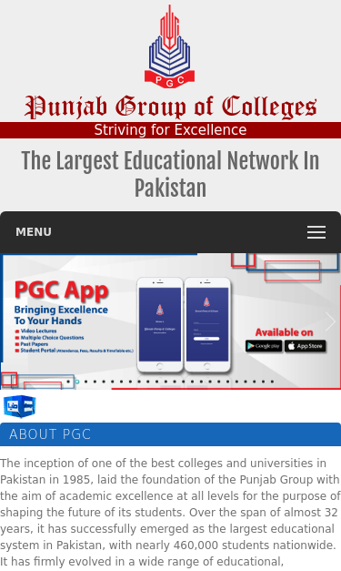 Mobile view