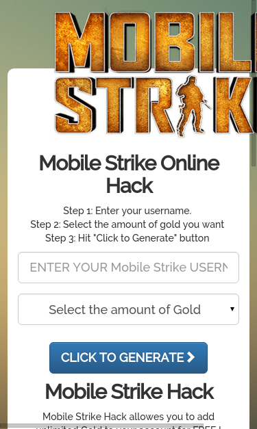 Mobile view