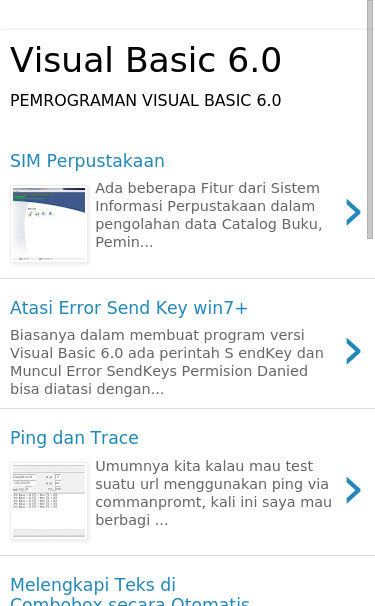 Mobile view