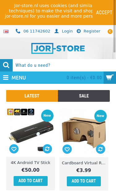 Mobile view