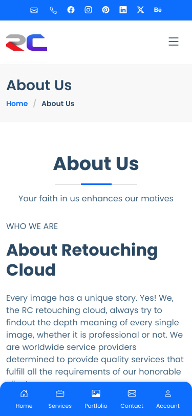 Mobile view