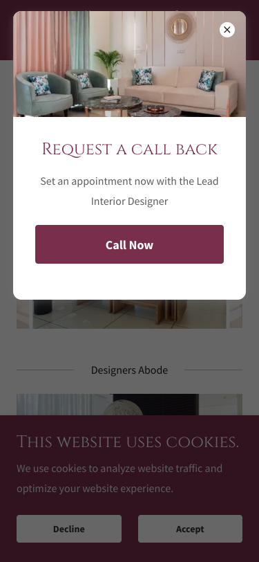 Mobile view