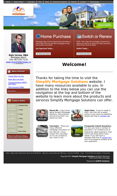 Mobile view