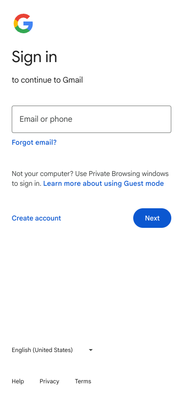 Mobile view