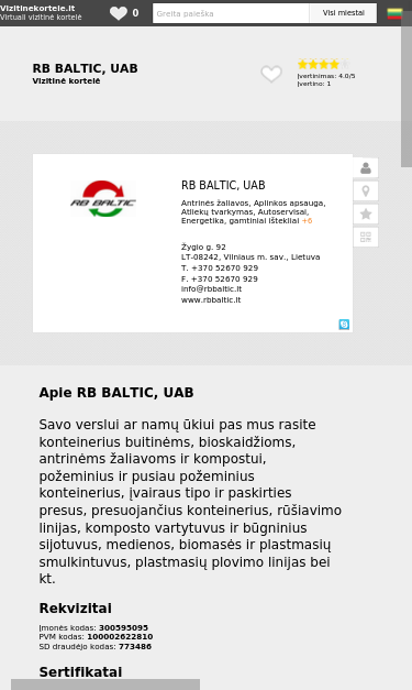 Mobile view