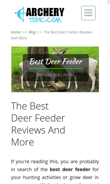 Archerytopic Com Best Deer Feeder Seo Report Seo Site Checkup