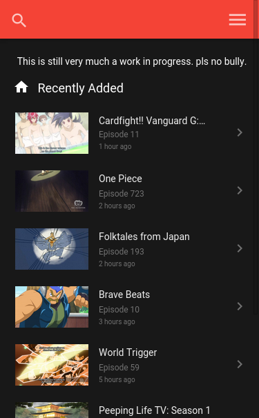 Mobile view