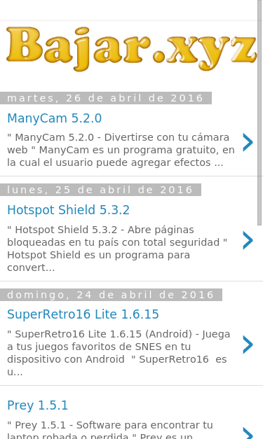 Mobile view