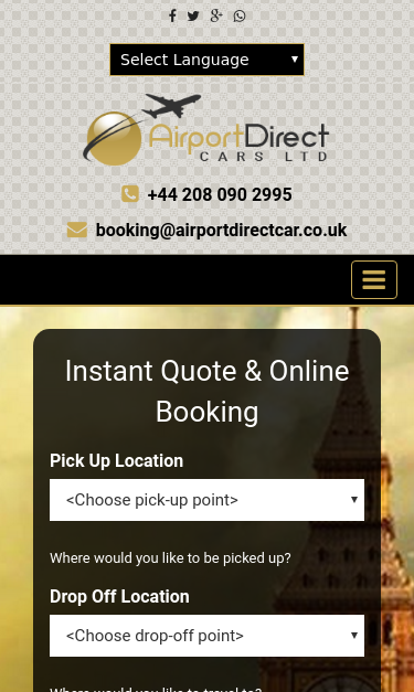 Mobile view