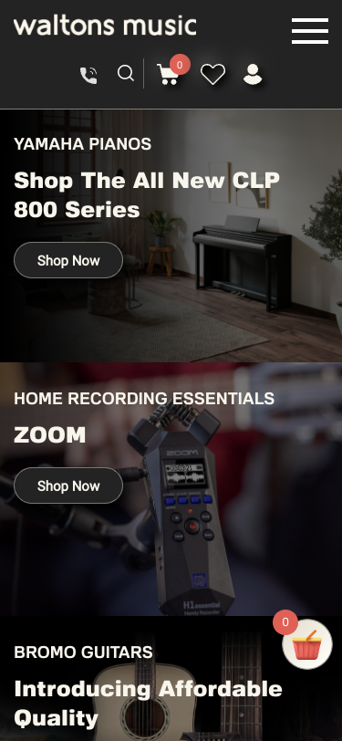 Mobile view