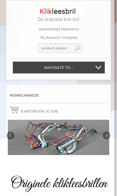 Mobile view