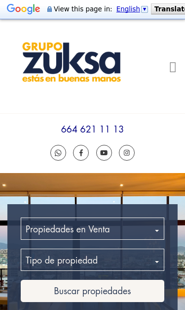 Mobile view