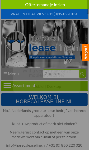Mobile view