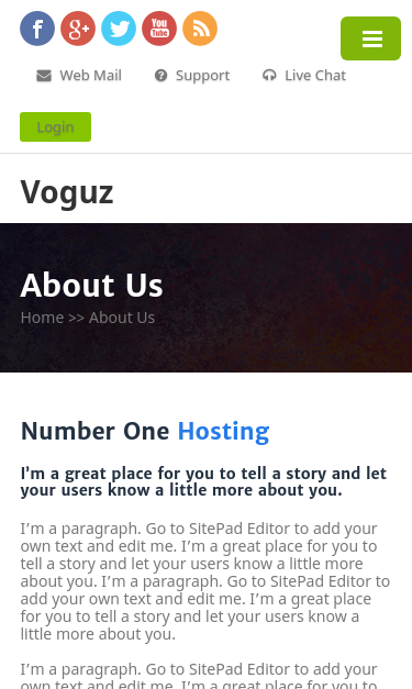 Mobile view