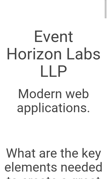Mobile view