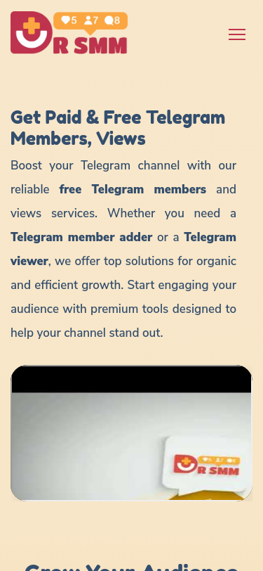 Mobile view