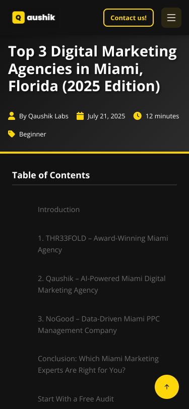 Mobile view