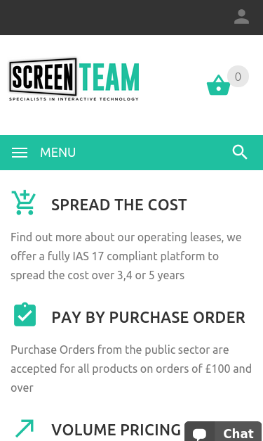 Mobile view