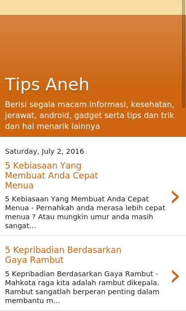 Mobile view