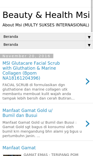 Mobile view