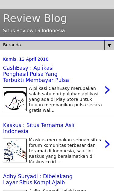 Mobile view