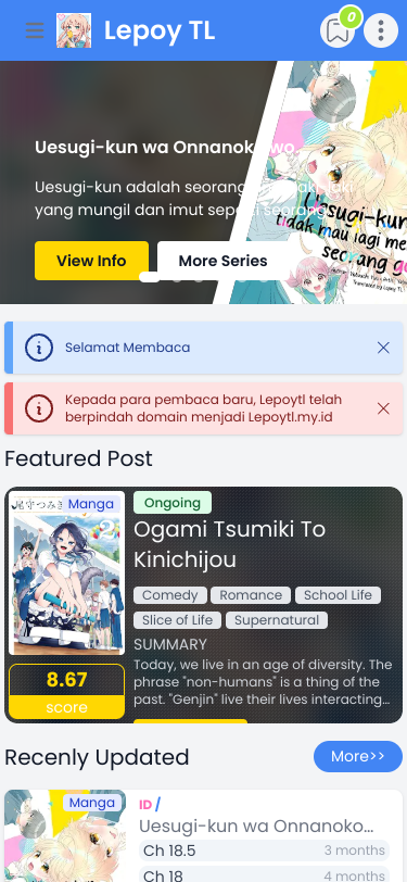 Mobile view