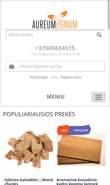 Mobile view