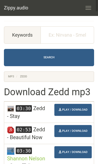 Mobile view