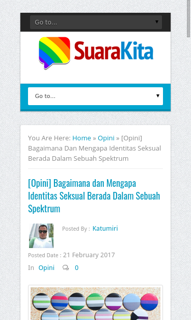 Mobile view