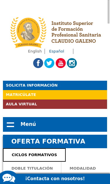 Mobile view