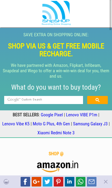 Mobile view