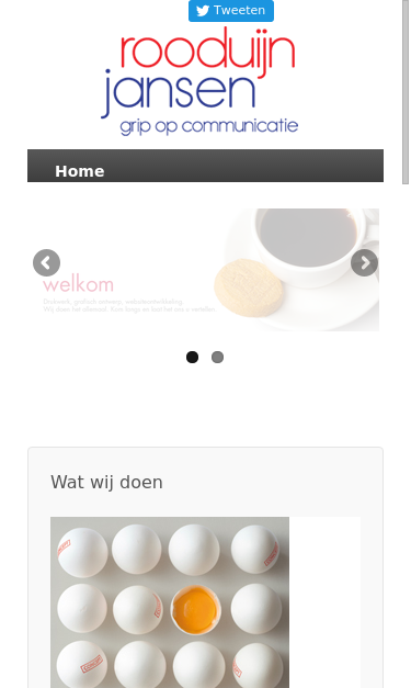 Mobile view