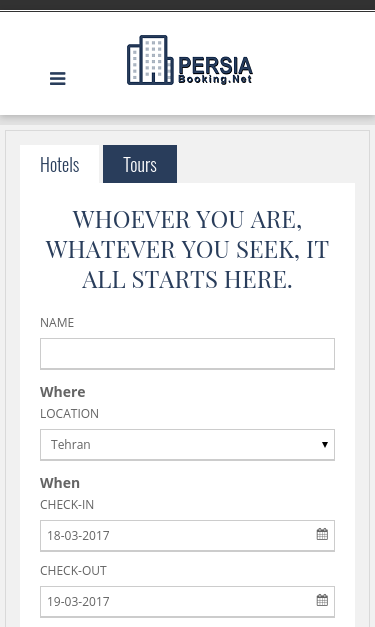 Mobile view