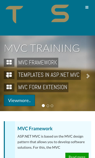 Mobile view